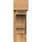 Ekena Millwork Balboa Block Rough Sawn Bracket w/ Offset Brace, Western Red Cedar, 6"W x 18"D x 18"H BKT0604X18X18BOA05RWR - alternate 2